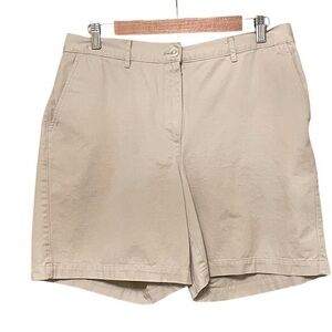 Lauren Ralph Lauren Classic Tan Cotton Chino Full Leg Shorts